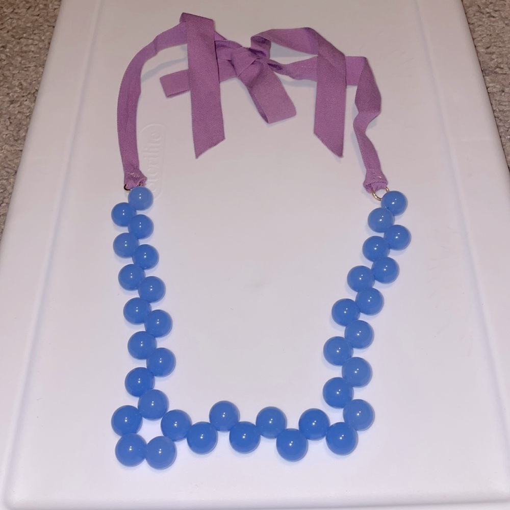 J. Crew Ribbon Necklace